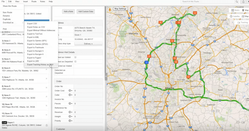 Fleet Route Planning Software