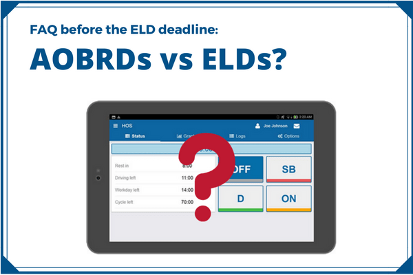 AOBRDs vs ELDs