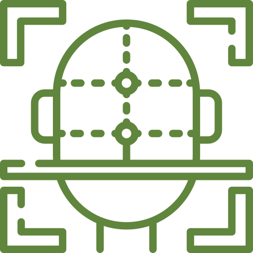 Face AI to detect distractions icon