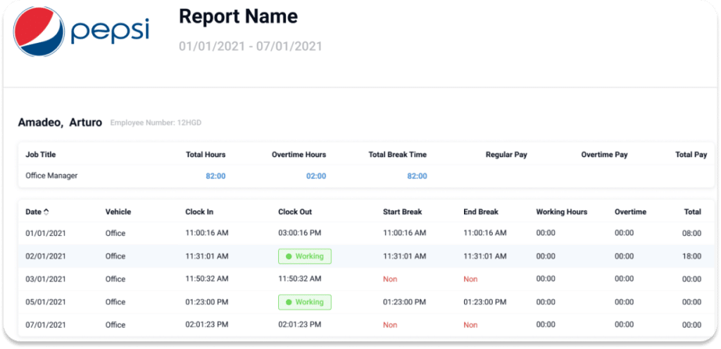 Excel and PDF Reports