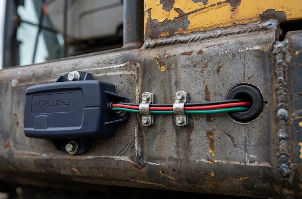 Find a mount location with clear sky view and minimal metal obstruction